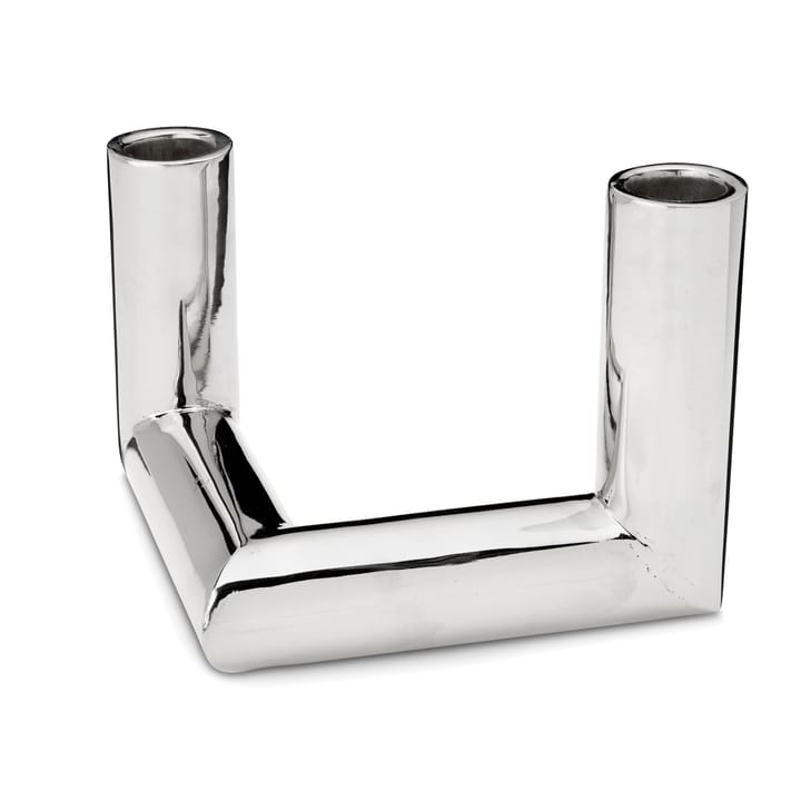 Pipe キャンドルスティック 11 cm, Nickel-plated brass Classic Collection | クラシックコレクション