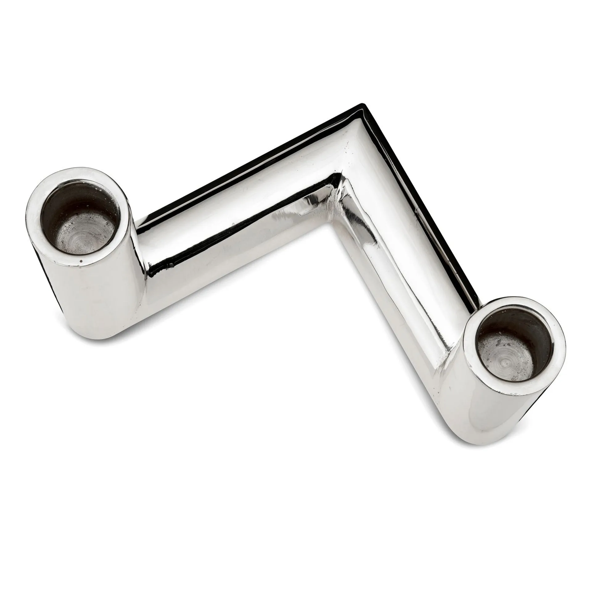 Pipe キャンドルスティック 11 cm, Nickel-plated brass Classic Collection | クラシックコレクション