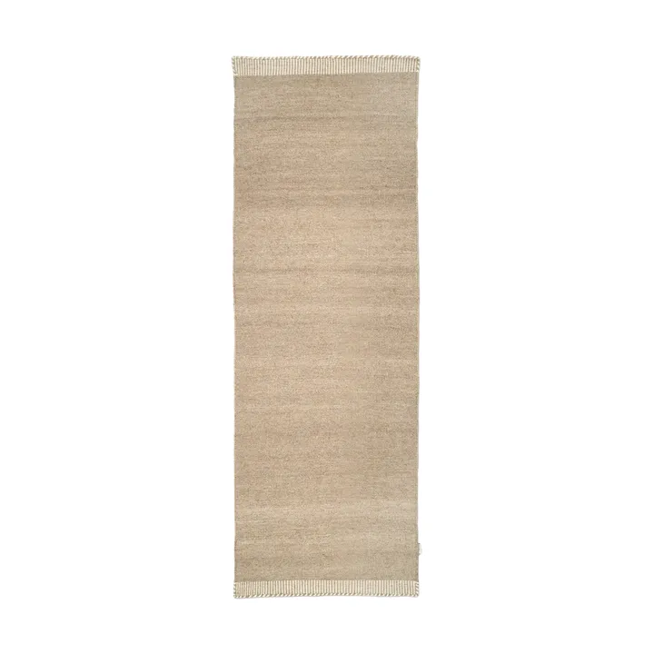 Pure ランナーラグ - Natural beige, 80x250 cm - Classic Collection | クラシックコレクション