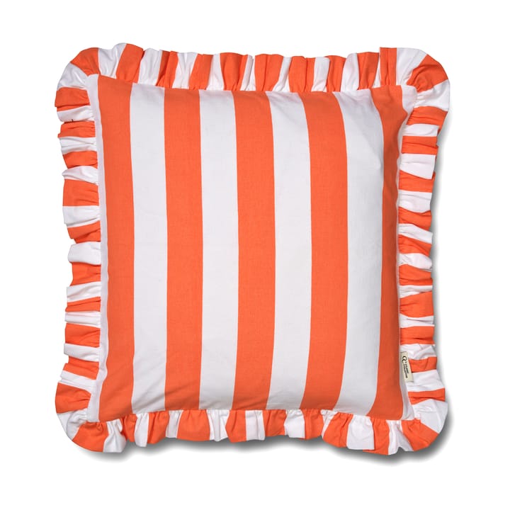 クッションカバー Ruffle Stripes 50x50 cm - Coral - Classic Collection | クラシックコレクション