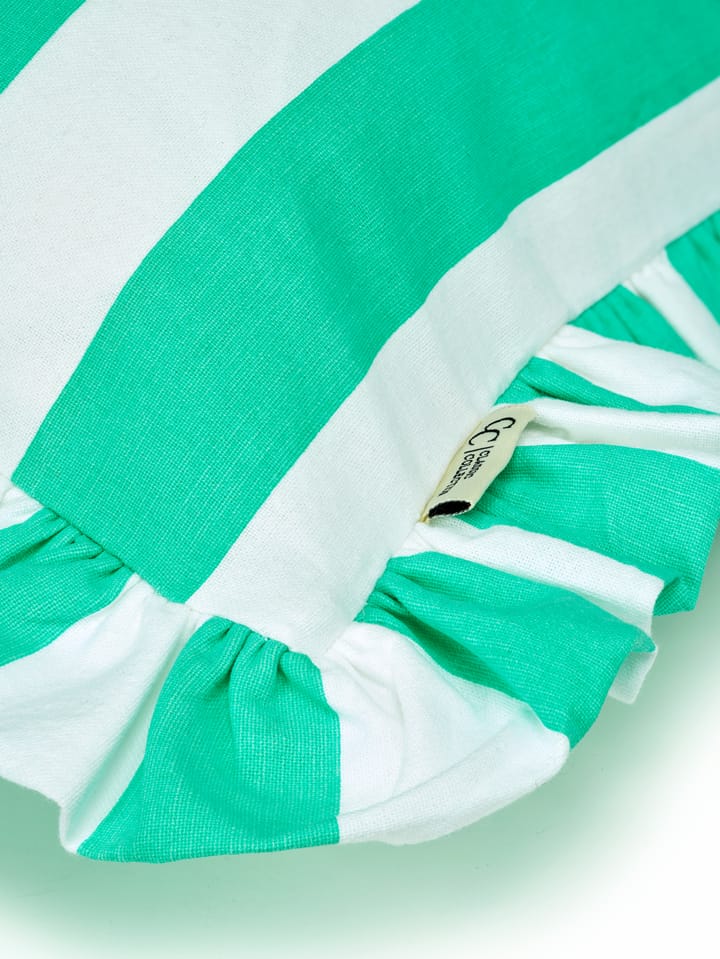 クッションカバー Ruffle Stripes 50x50 cm, Sage Classic Collection | クラシックコレクション