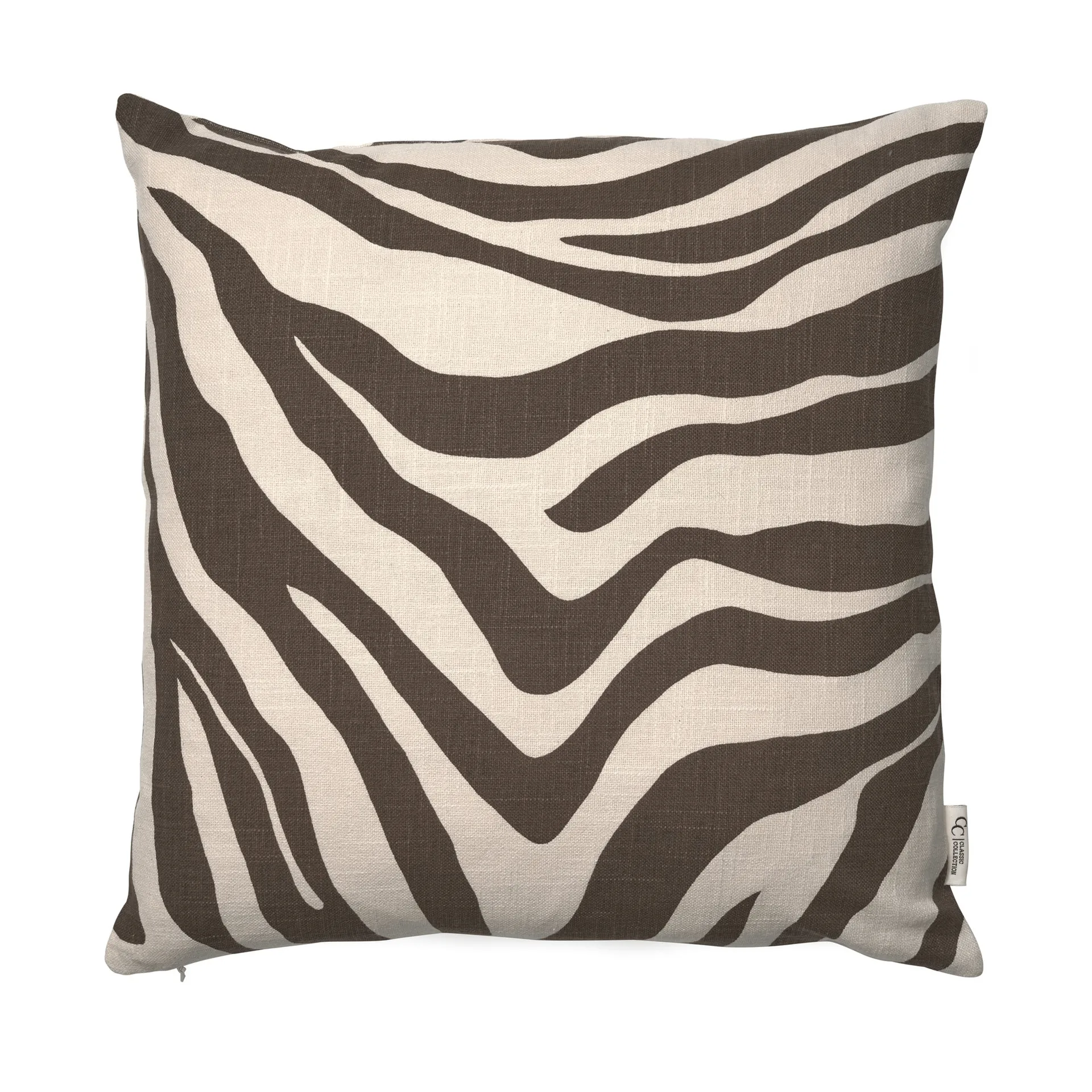 Savannah クッションカバー, Brown-off white, 50x50 cm Classic Collection | クラシックコレクション