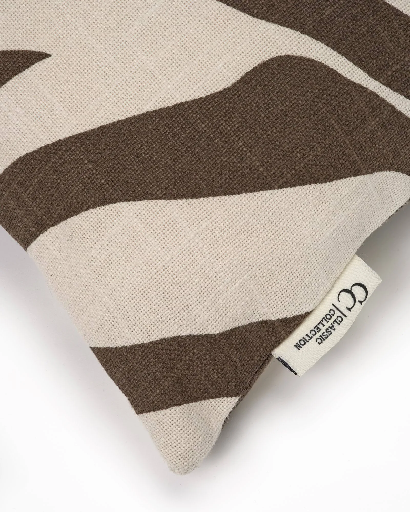 Savannah クッションカバー, Brown-off white, 50x50 cm Classic Collection | クラシックコレクション