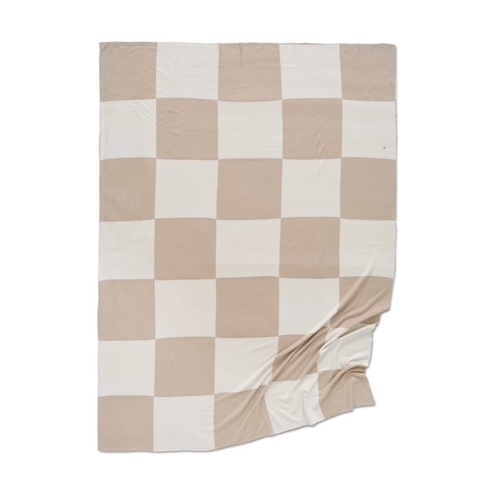 Square スロー 130x170 cm - Beige-white - Classic Collection | クラシックコレクション