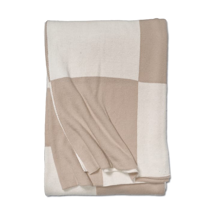 Square スロー 130x170 cm, Beige-white Classic Collection | クラシックコレクション