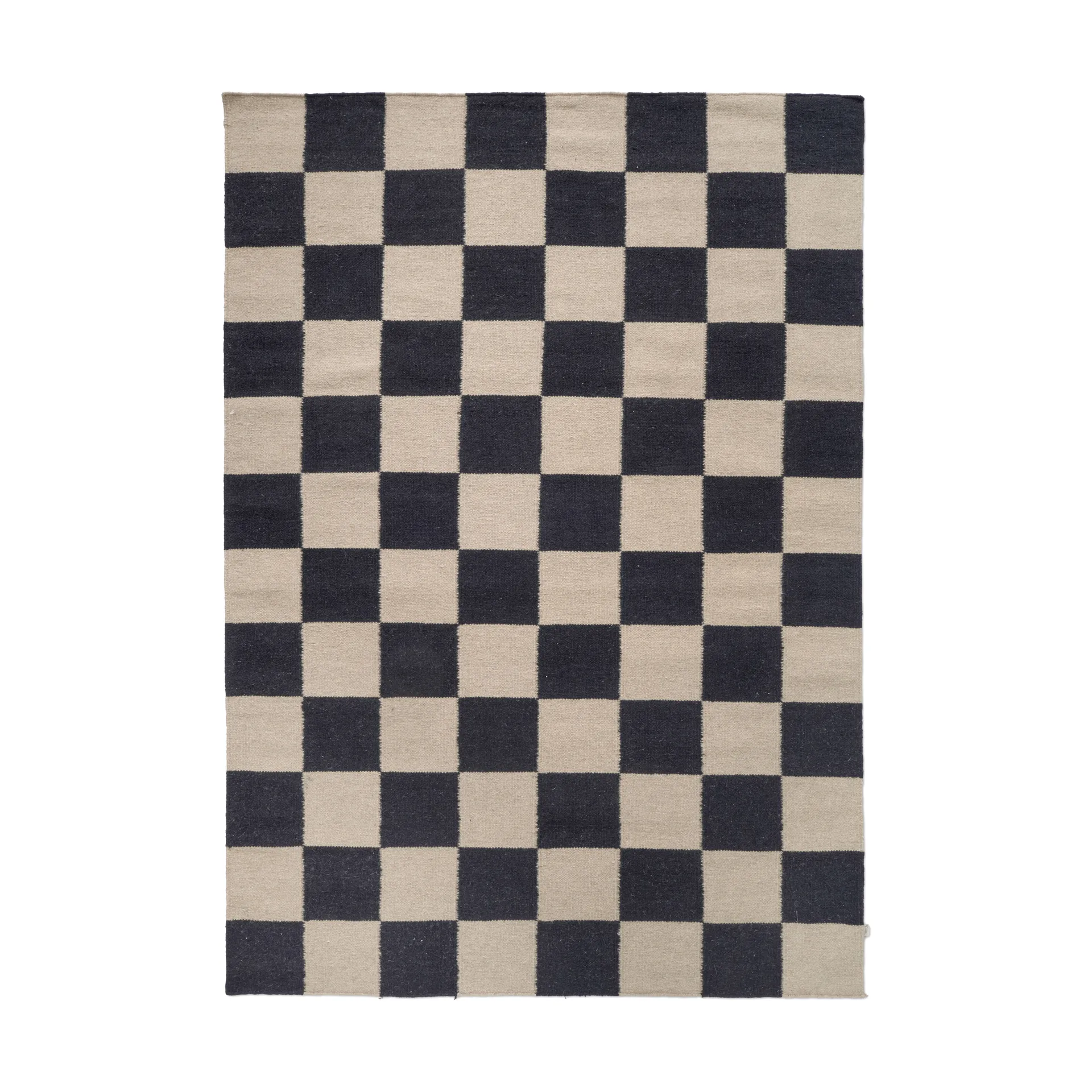 Squares ラグ, Black-beige, 200x300 cm Classic Collection | クラシックコレクション