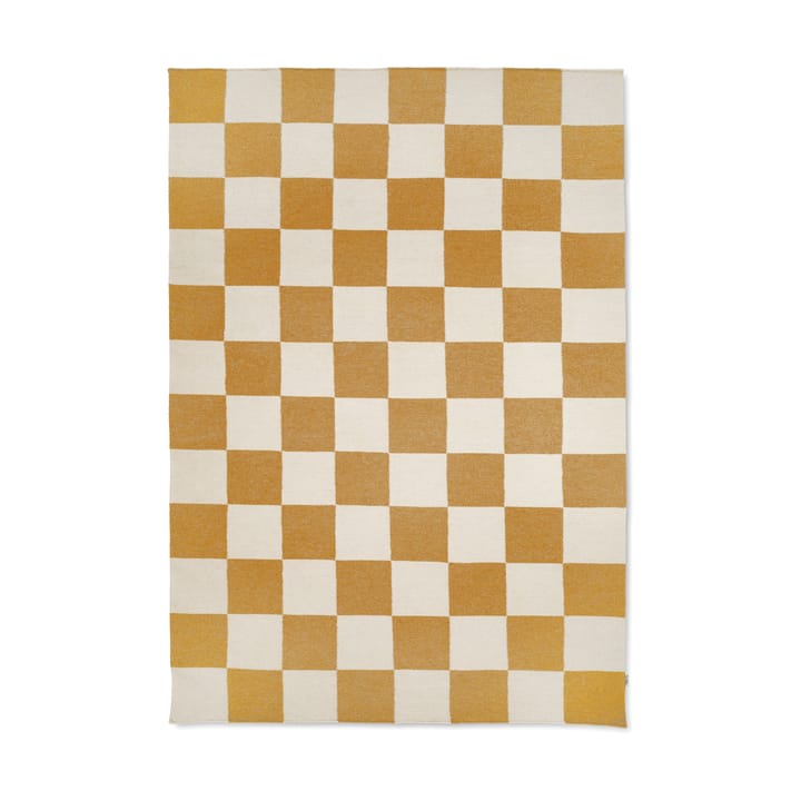 Squares ラグ - White-yellow, 170x230 cm - Classic Collection | クラシックコレクション