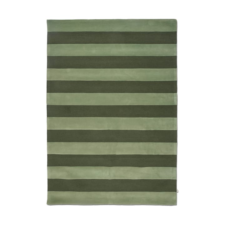 Stripe Boucle ラグ - Green, 170x230 cm - Classic Collection | クラシックコレクション
