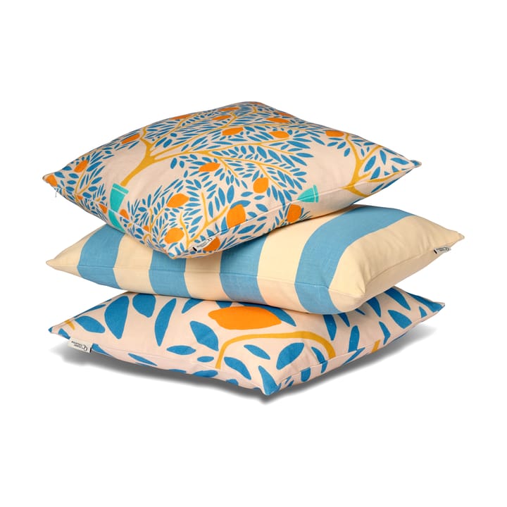 Sunny citrus クッションカバー 50x50 cm, Blue Classic Collection | クラシックコレクション