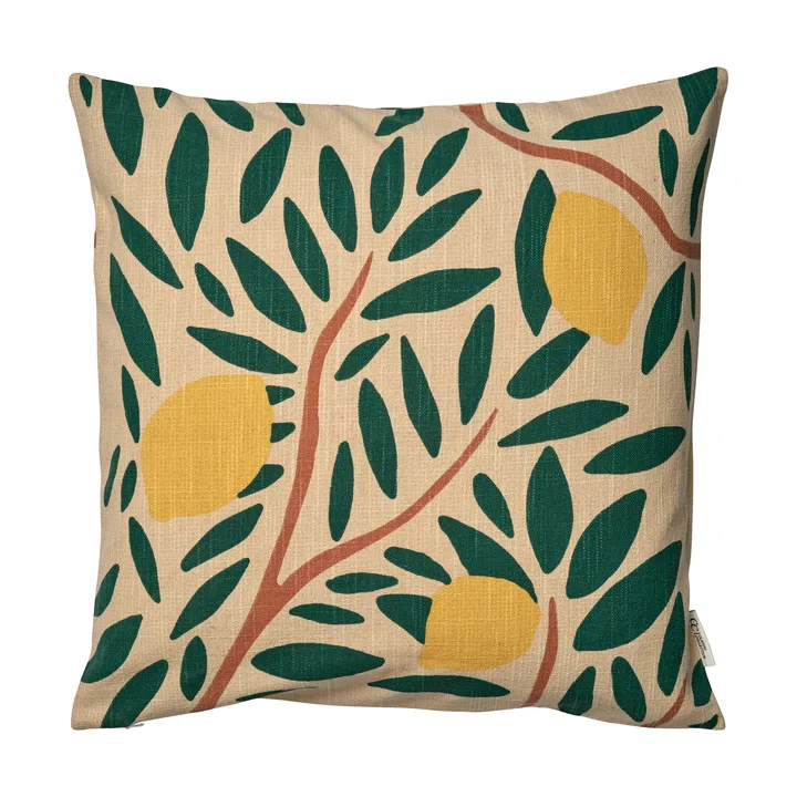 Sunny Citrus クッションカバー 50x50 cm - Dark green - Classic Collection | クラシックコレクション