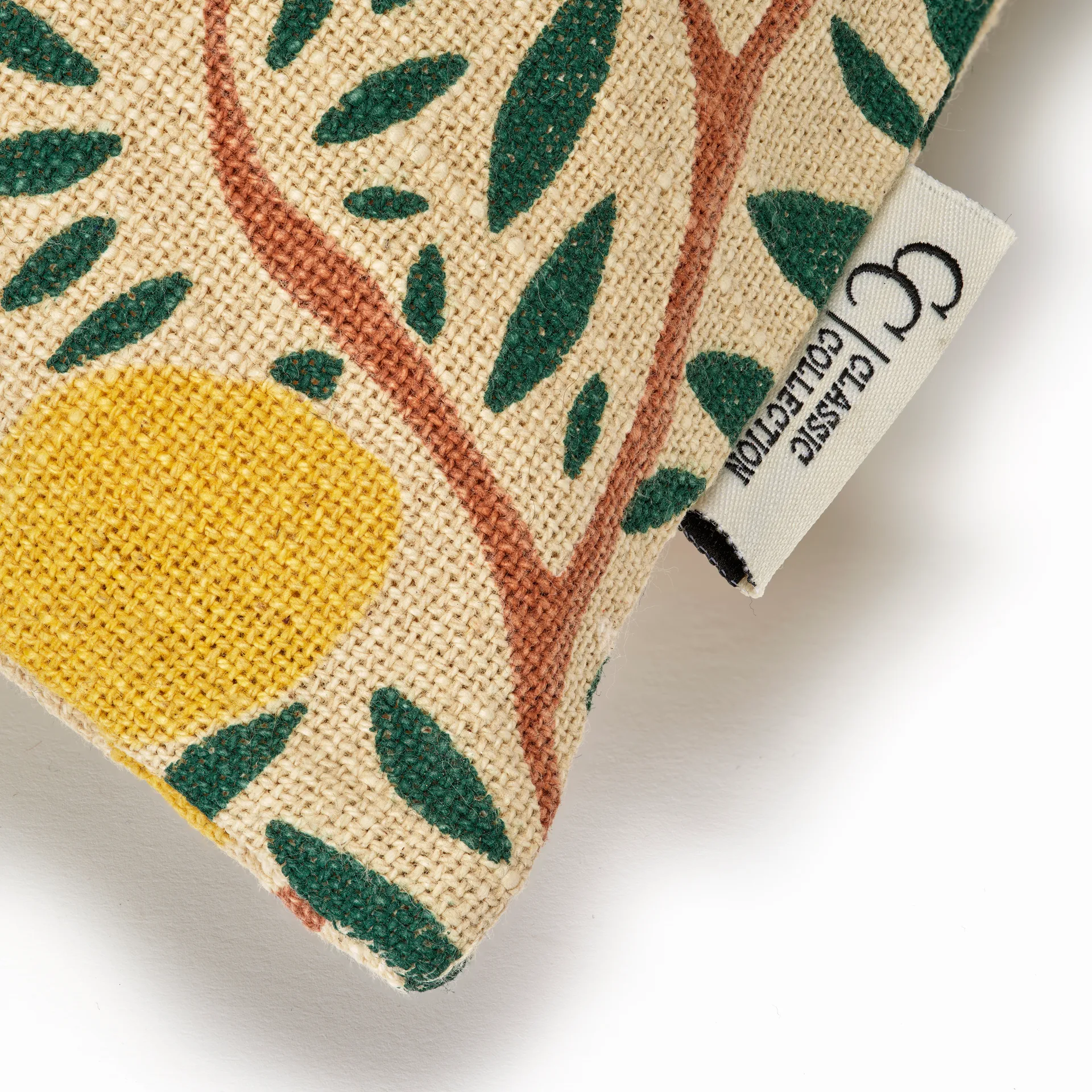 Sunny Citrus クッションカバー 50x50 cm, Dark green Classic Collection | クラシックコレクション