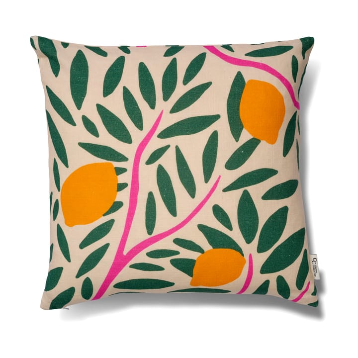 Sunny citrus クッションカバー 50x50 cm - Green - Classic Collection | クラシックコレクション