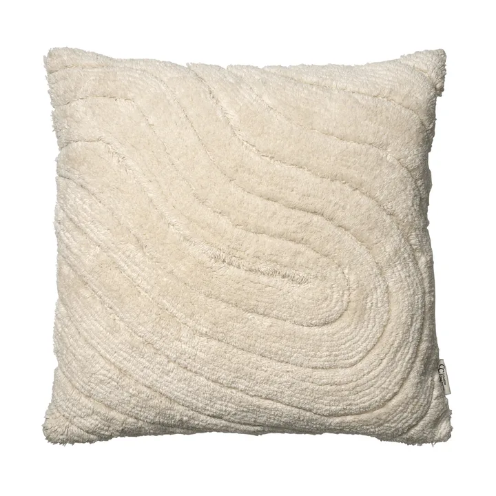 Swirl kuddfodral - Off white, 50x50 cm - Classic Collection | クラシックコレクション