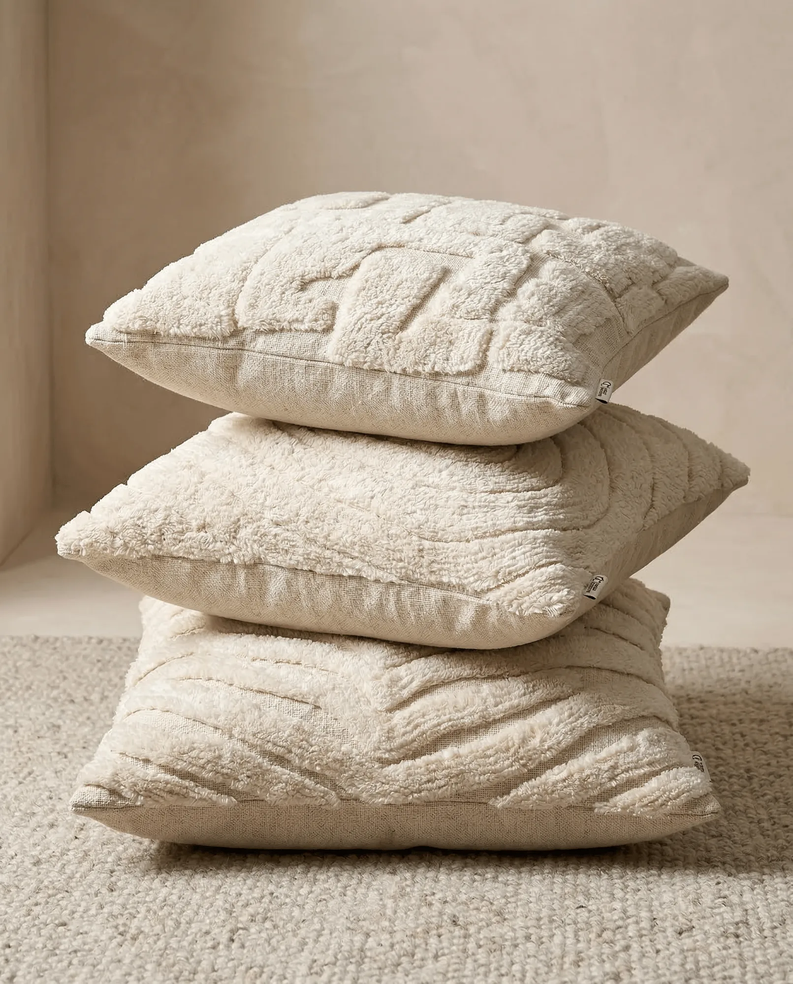 Swirl クッションカバー, Off white, 50x50 cm Classic Collection | クラシックコレクション