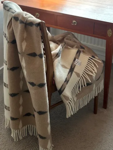 Tile スロー 130x180 cm - Beige - Classic Collection | クラシックコレクション