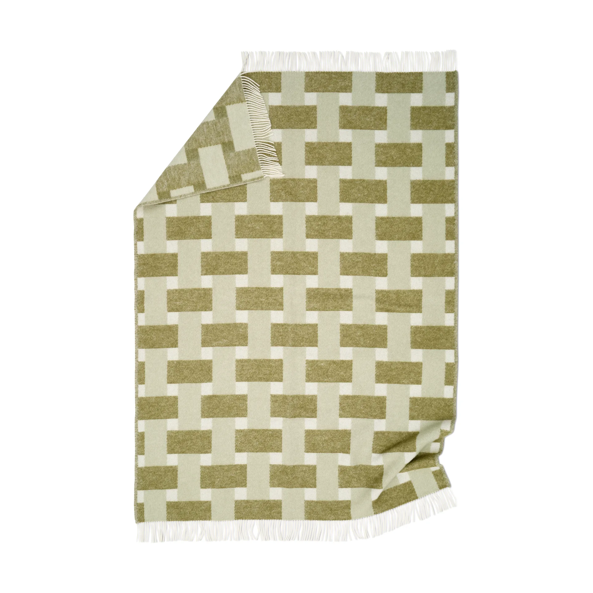 Weave スロー 130x180 cm, Green Classic Collection | クラシックコレクション