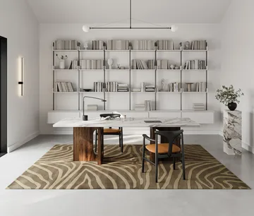 Zebra ラグ 170x230 cm - Brown - Classic Collection | クラシックコレクション