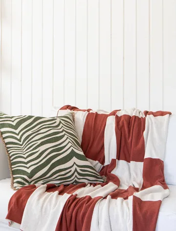 Zebra クッション 50x50 cm - Green - Classic Collection | クラシックコレクション