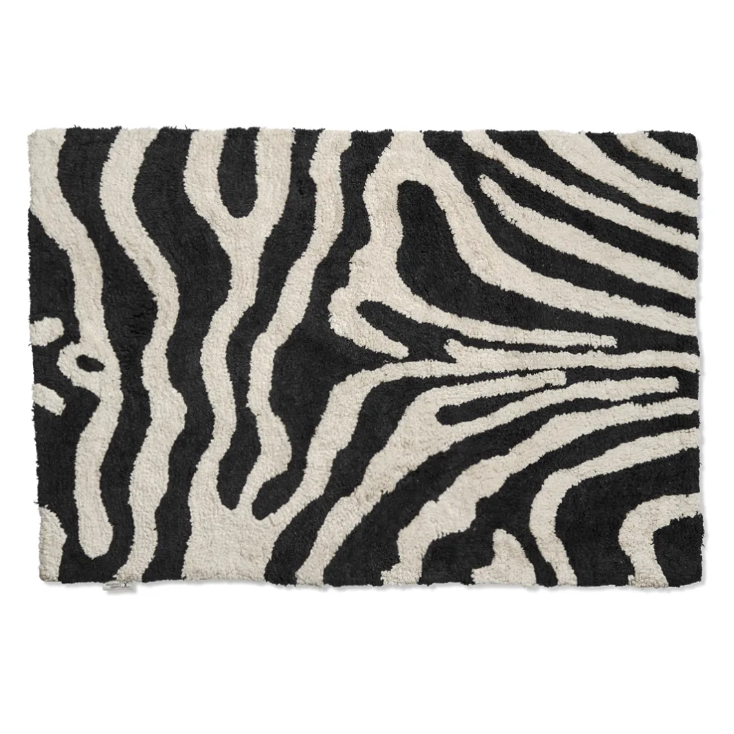 Zebra バスルームマット 60x90 cm, black and white Classic Collection | クラシックコレクション