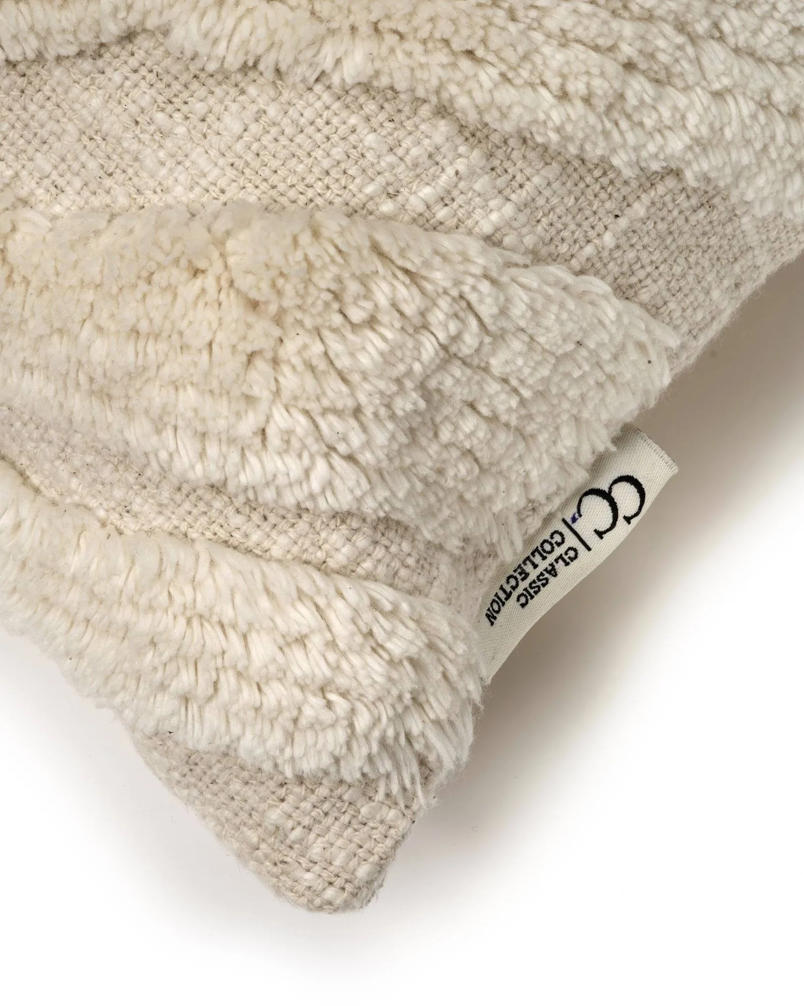 Zebra Tuft クッションカバー, Off white, 50x50 cm Classic Collection | クラシックコレクション