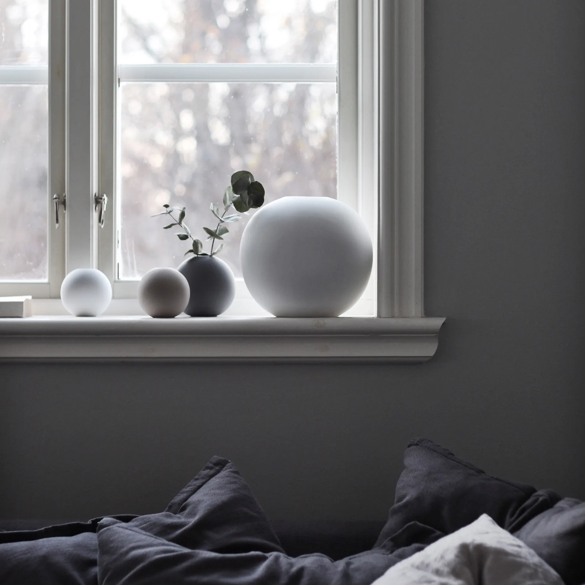 ボールベース ホワイト, 20 cm Cooee Design | クーイーデザイン