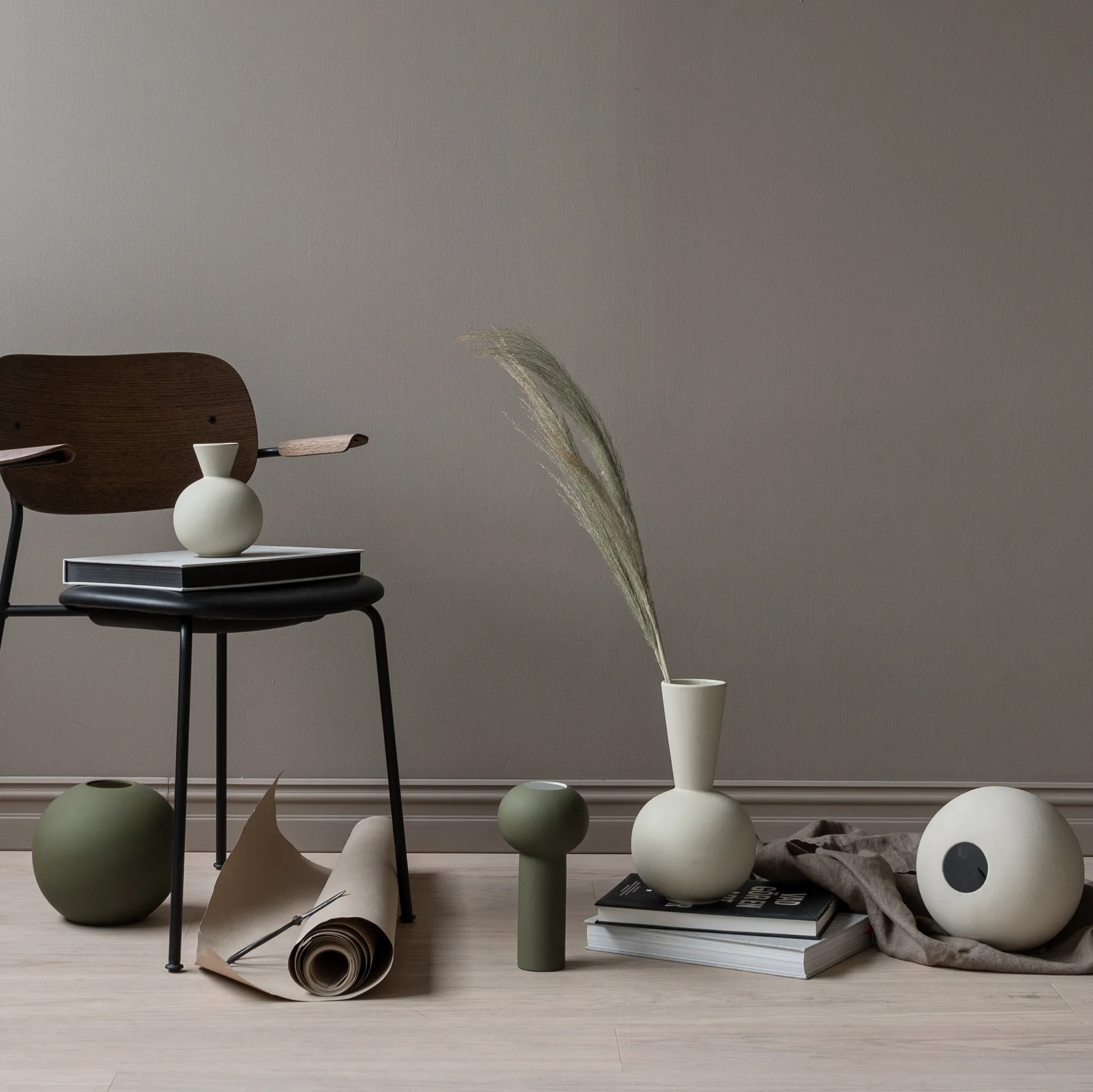 ボールベース オリーブ, 20 cm Cooee Design | クーイーデザイン