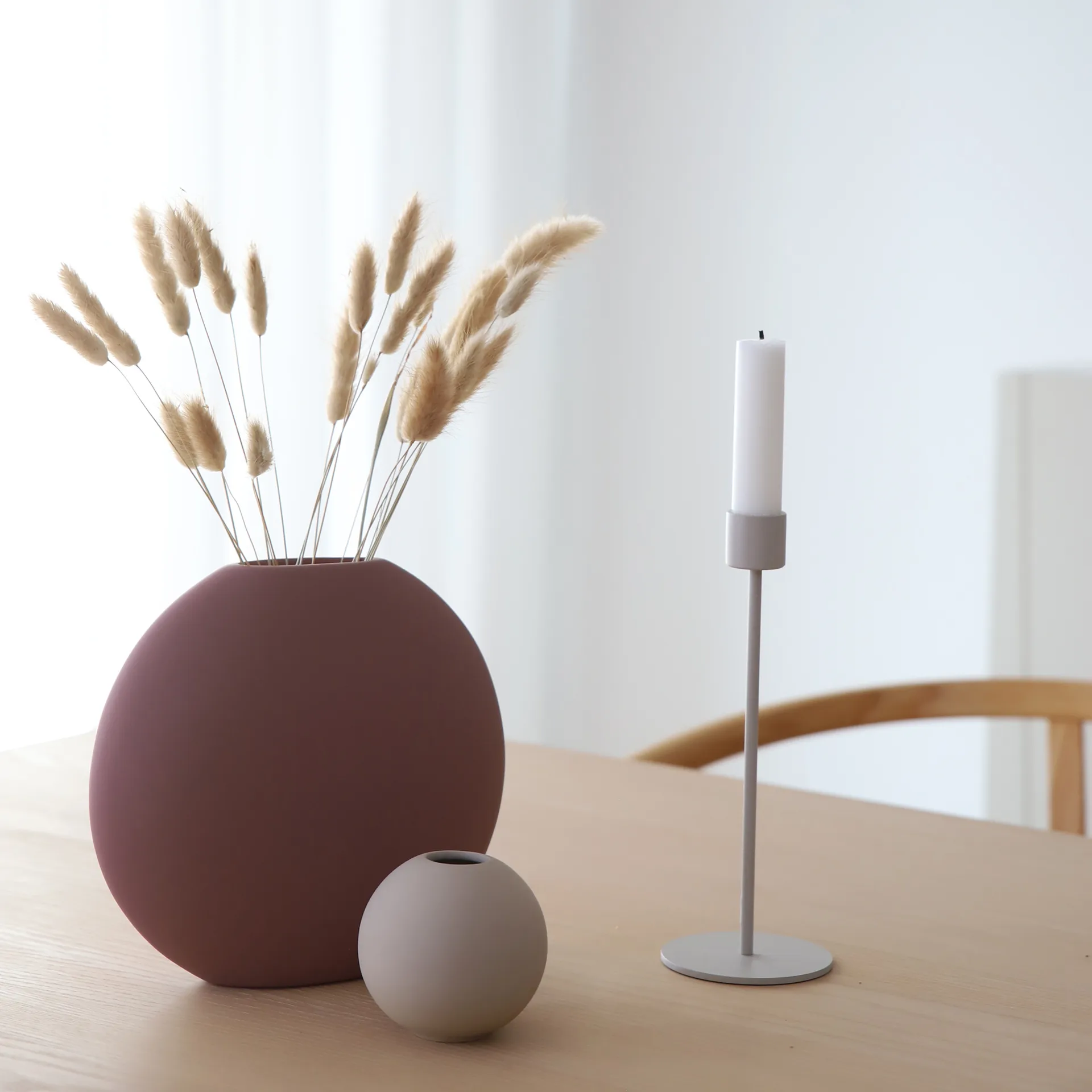 クーイー キャンドル ホルダー 21 cm, sand Cooee Design | クーイーデザイン