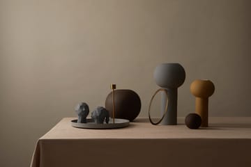 クーイー トレイ 30 cm ラウンド - grey - Cooee Design | クーイーデザイン