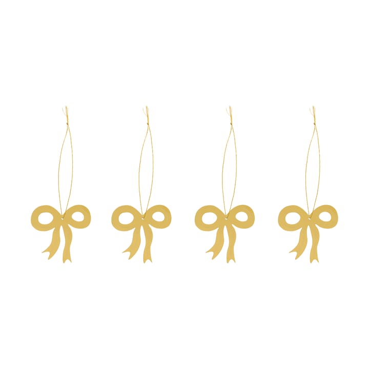 クリスマスデコ ロゼッテ 6 cm - Brass - Cooee Design | クーイーデザイン