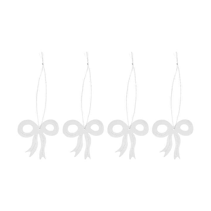 クリスマスデコ ロゼッテ 6 cm - Stainless steel - Cooee Design | クーイーデザイン