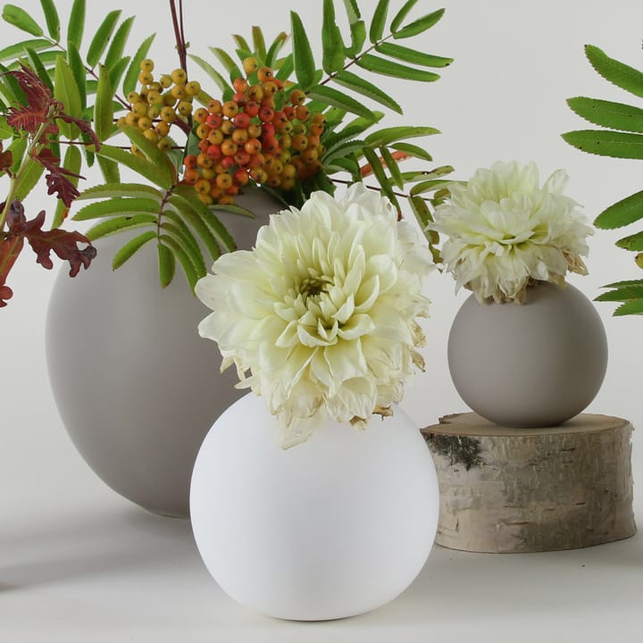 Ball 花瓶 ホワイト, 10 cm Cooee Design | クーイーデザイン