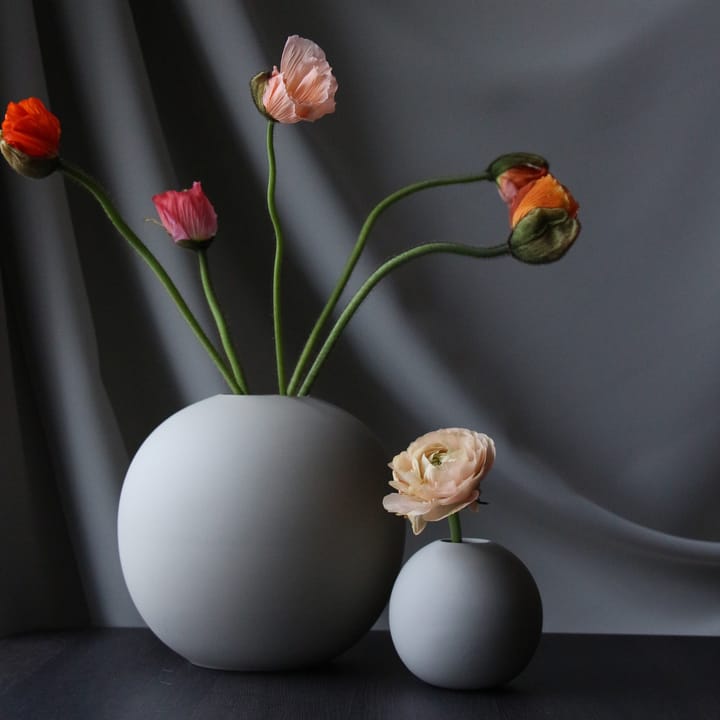 Ball 花瓶 グレー, 20 cm Cooee Design | クーイーデザイン