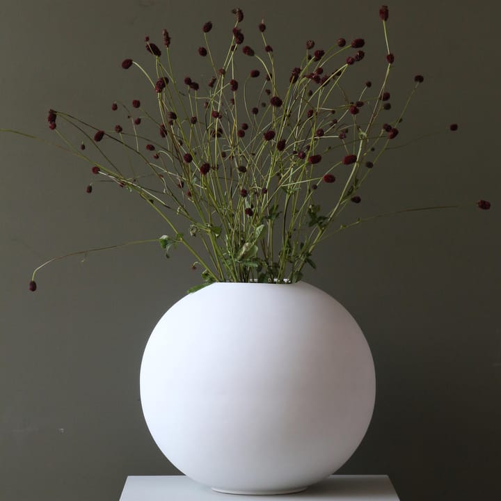 Ball 花瓶 ホワイト, 30 cm Cooee Design | クーイーデザイン