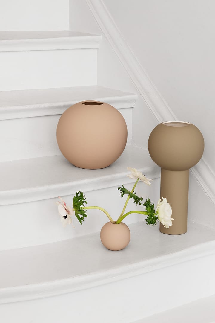 Ball 花瓶 ブラッシュ - 8 cm - Cooee Design | クーイーデザイン