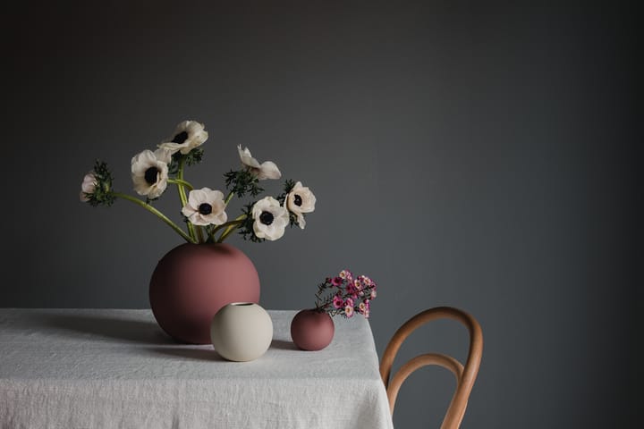 Ball 花瓶 cinder rose - 8 cm - Cooee Design | クーイーデザイン