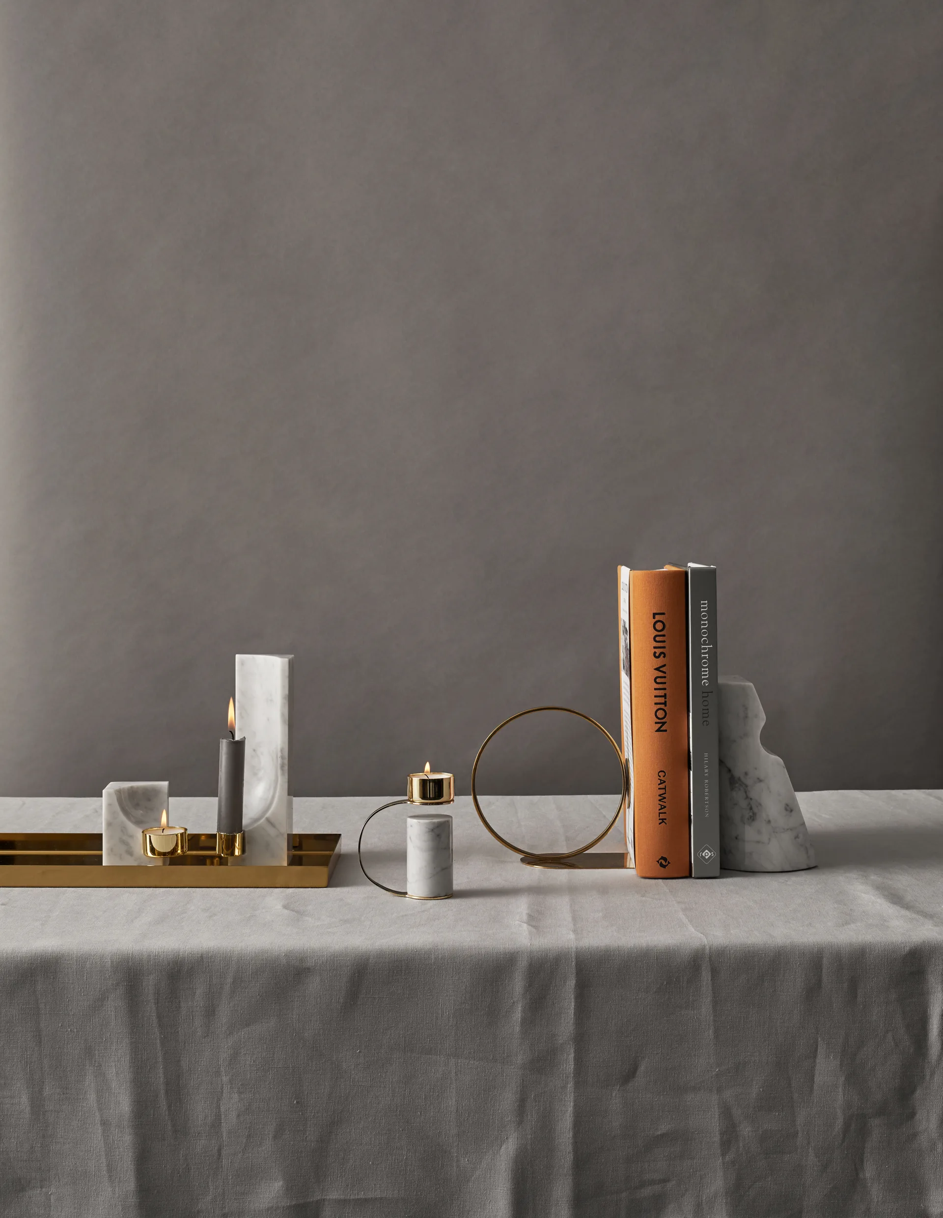 Book Ring ブックレスト 15 cm, brass Cooee Design | クーイーデザイン