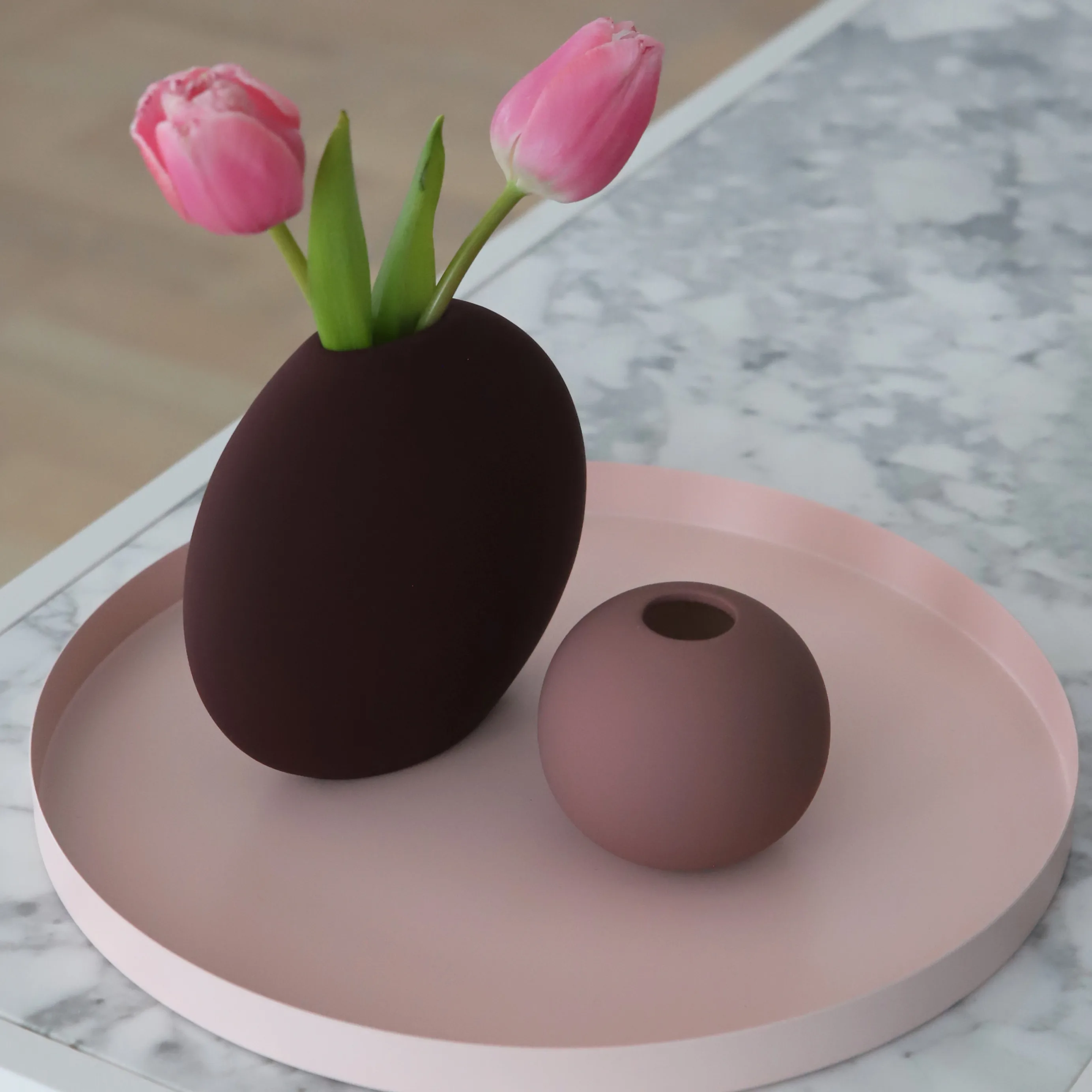 Cooee Design | クーイーデザイン からのボールベース cinder rose
