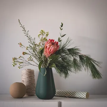 Clover 花瓶 25 cm - dark green - Cooee Design | クーイーデザイン