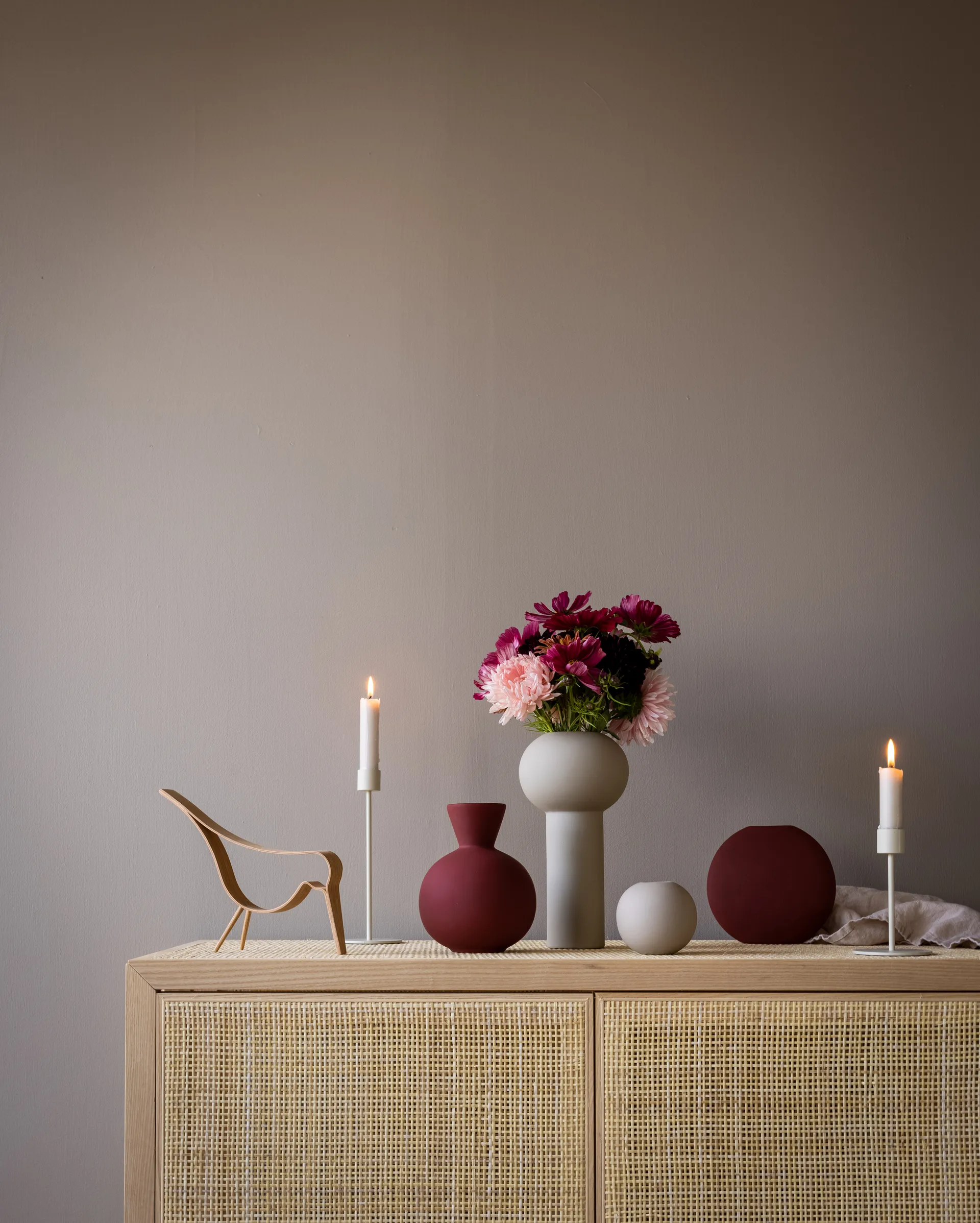 Cooee キャンドルスティック 13 cm, Sand Cooee Design | クーイーデザイン