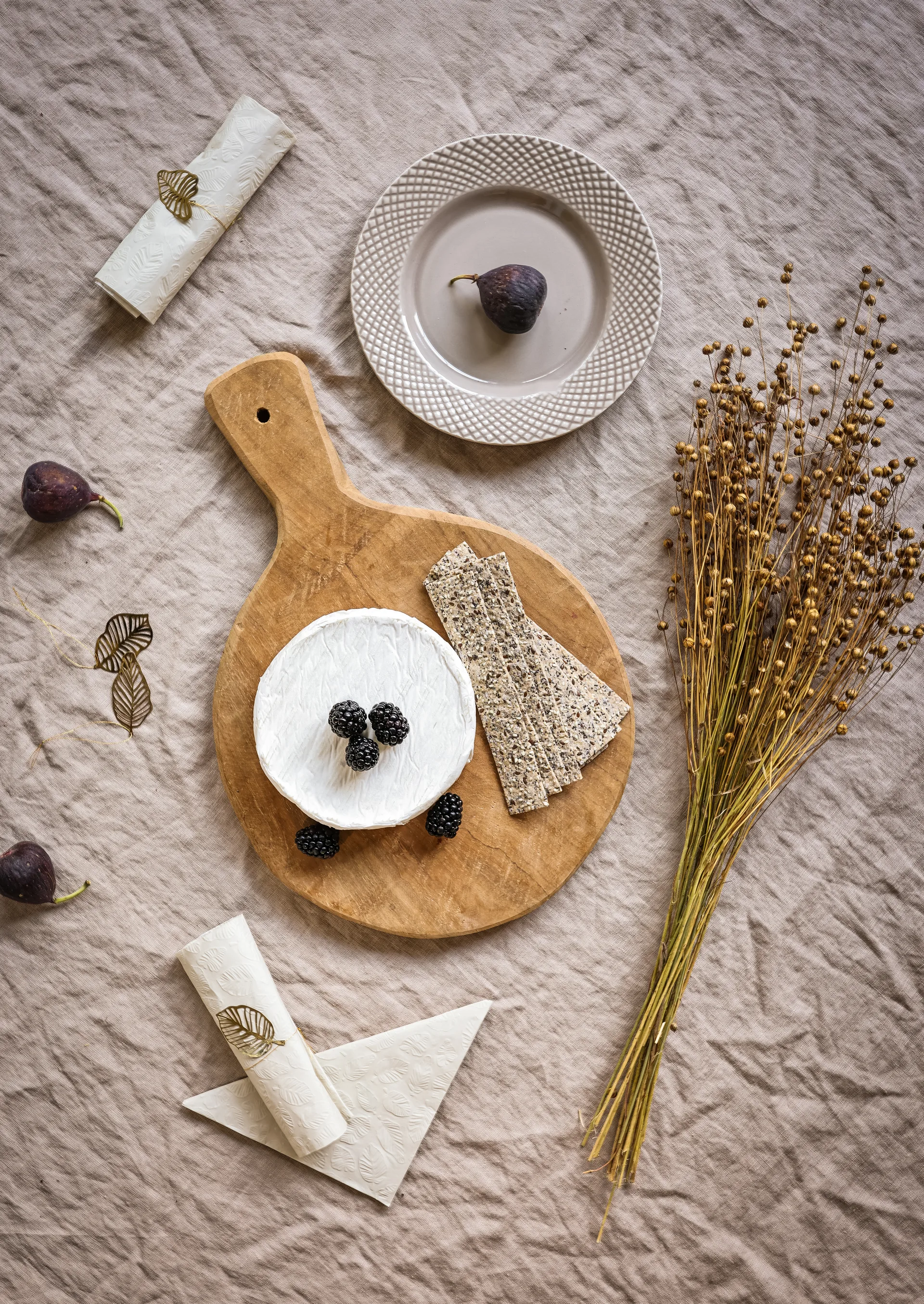 Cooee Leaf ナプキン 33x33 cm 20パック, Shell Cooee Design | クーイーデザイン