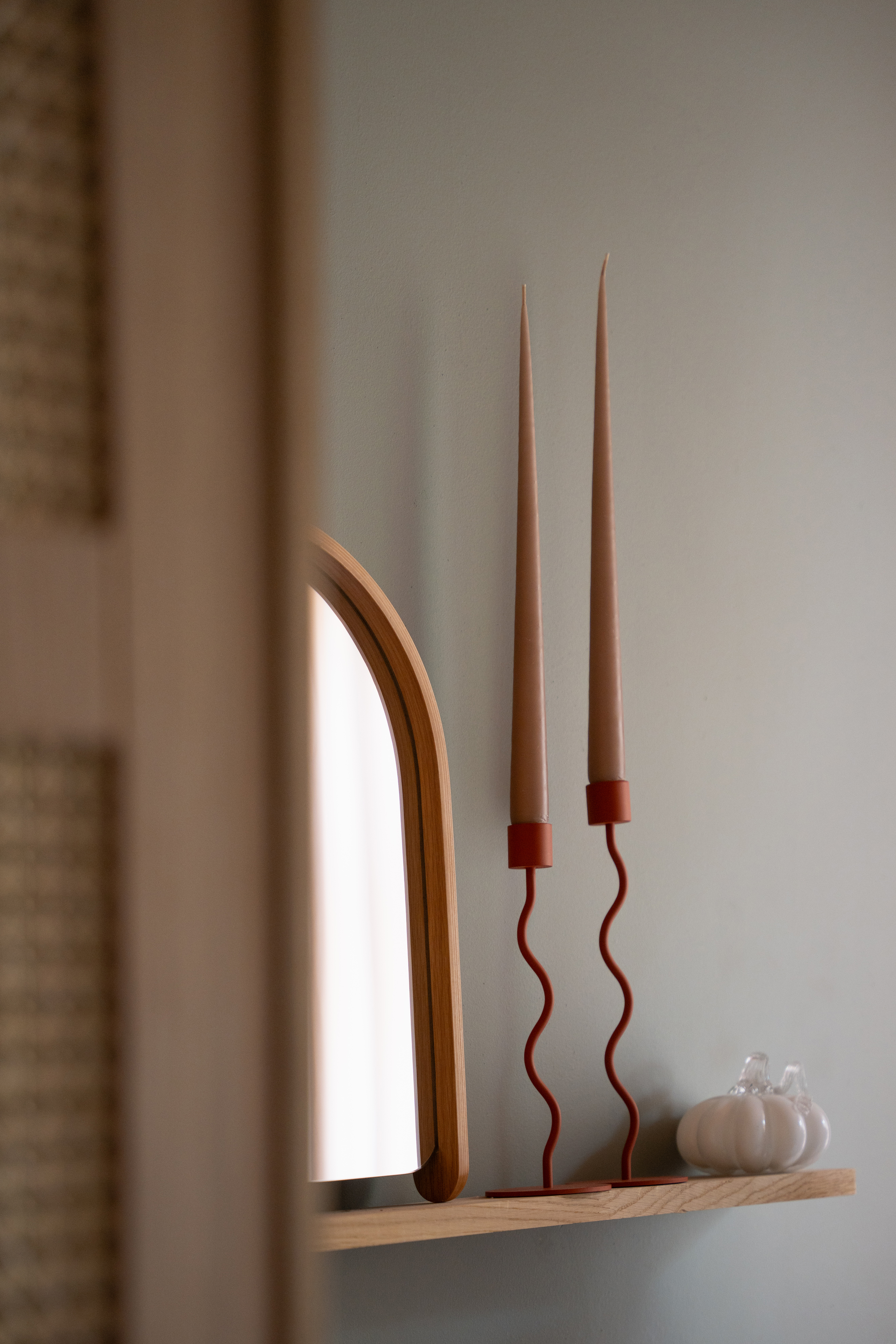 Cooee Design (クーイーデザイン) Curved Candleholder (カーブ