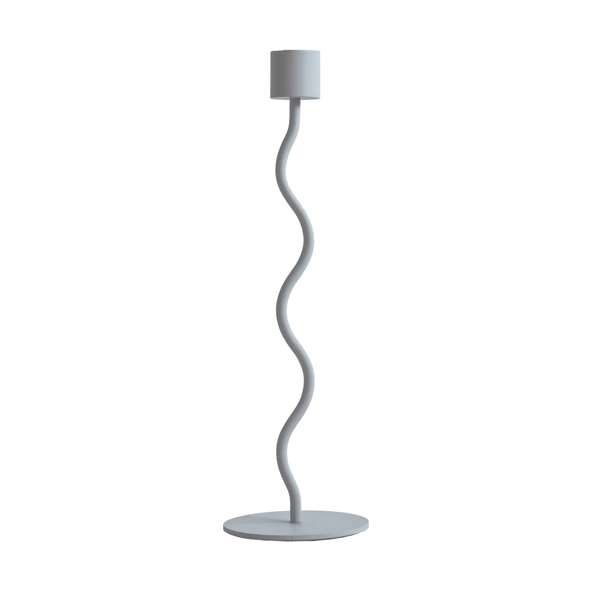 Curved キャンドルホルダー 26 cm, Pale blue Cooee Design | クーイーデザイン