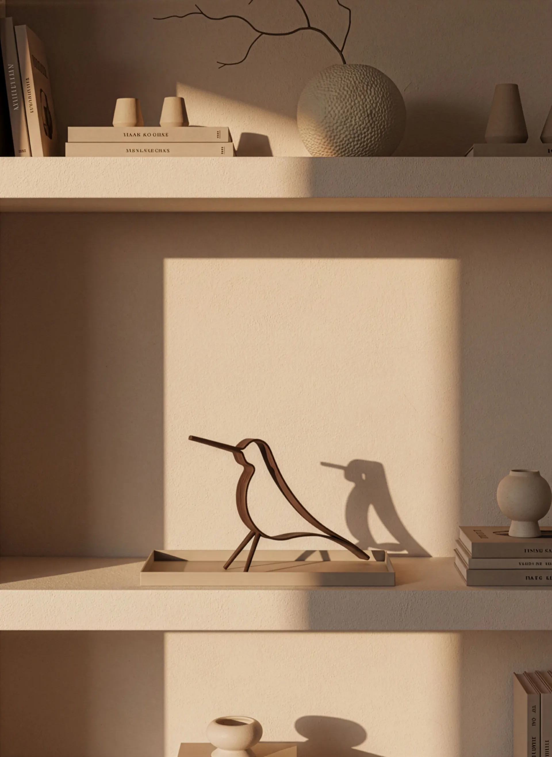 ウッディーバード ラージ, Dark stained oak Cooee Design | クーイーデザイン