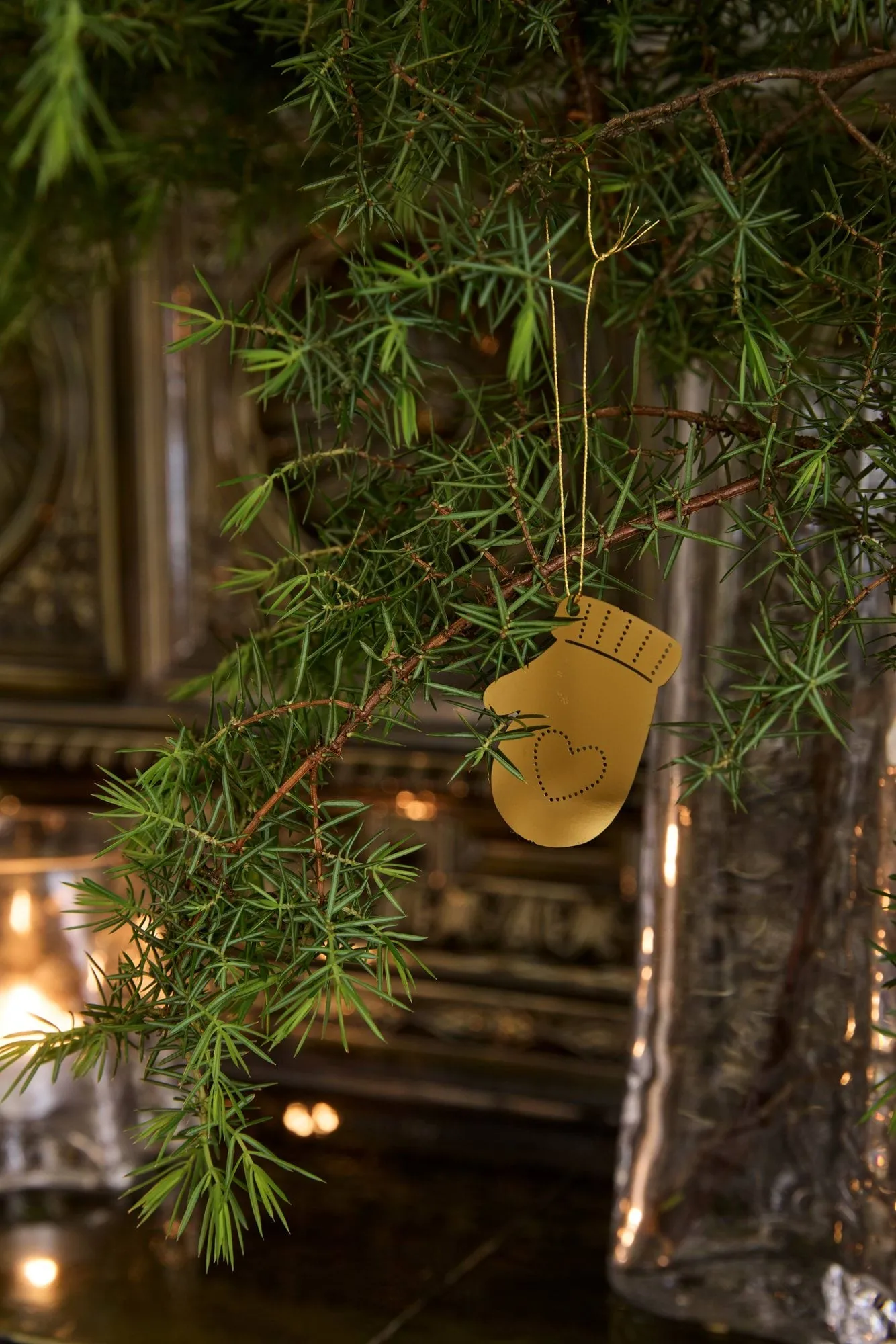 Deco Winter activities クリスマスオーナメント 6点セット, Brass Cooee Design | クーイーデザイン