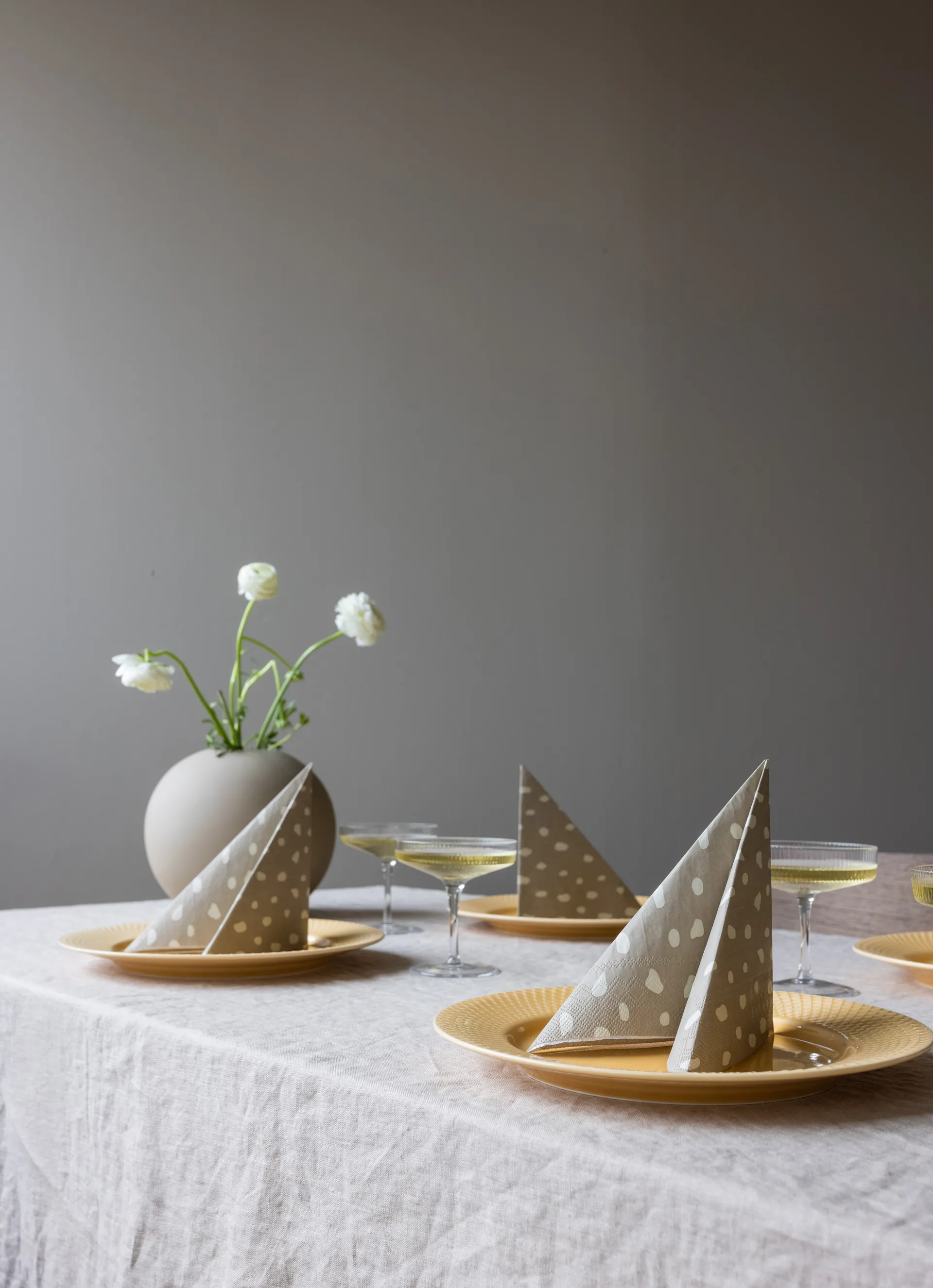 Dots ナプキンs 33x33 cm 20パック, Sand Cooee Design | クーイーデザイン