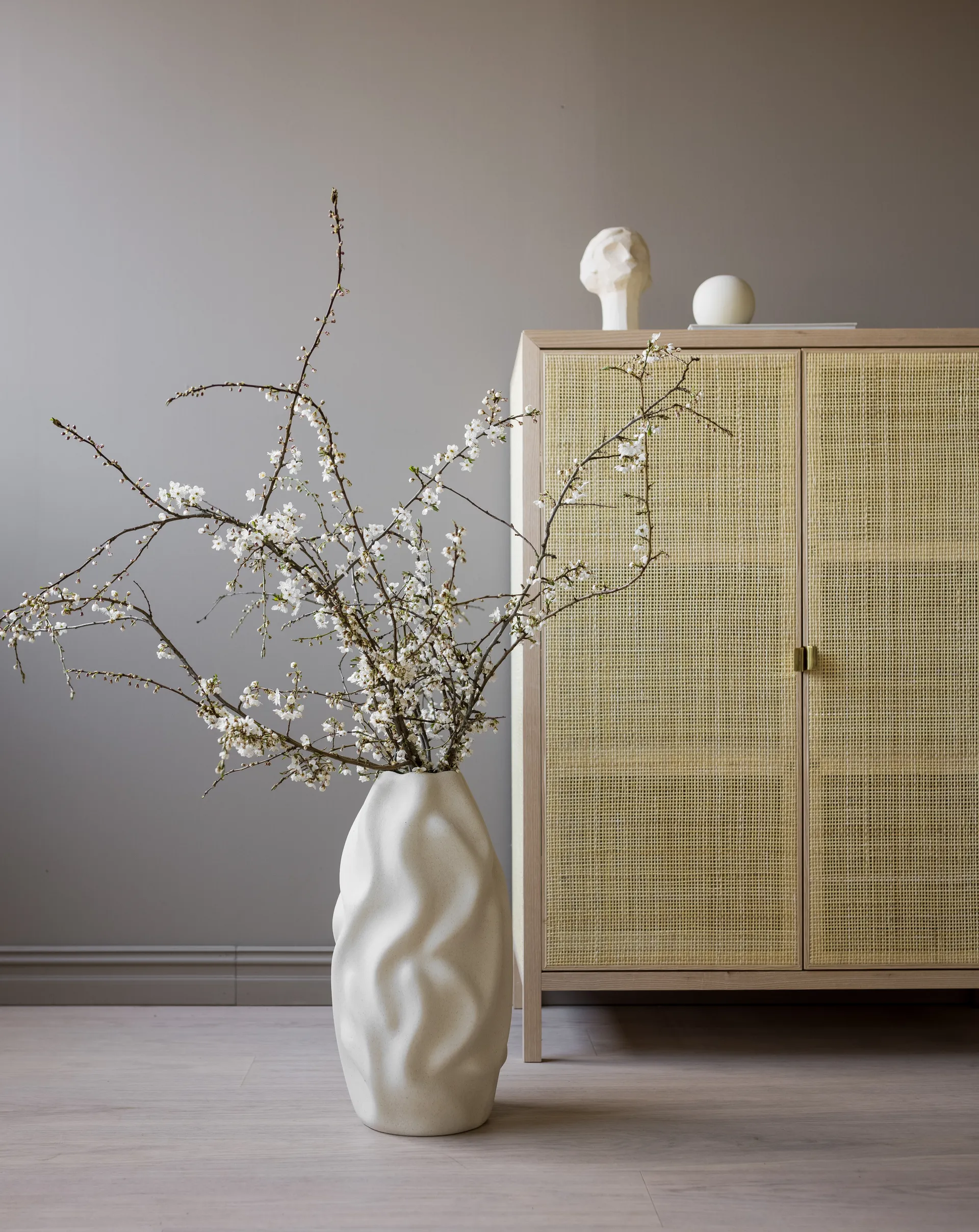 Drift 花瓶 55 cm, Vanilla Cooee Design | クーイーデザイン