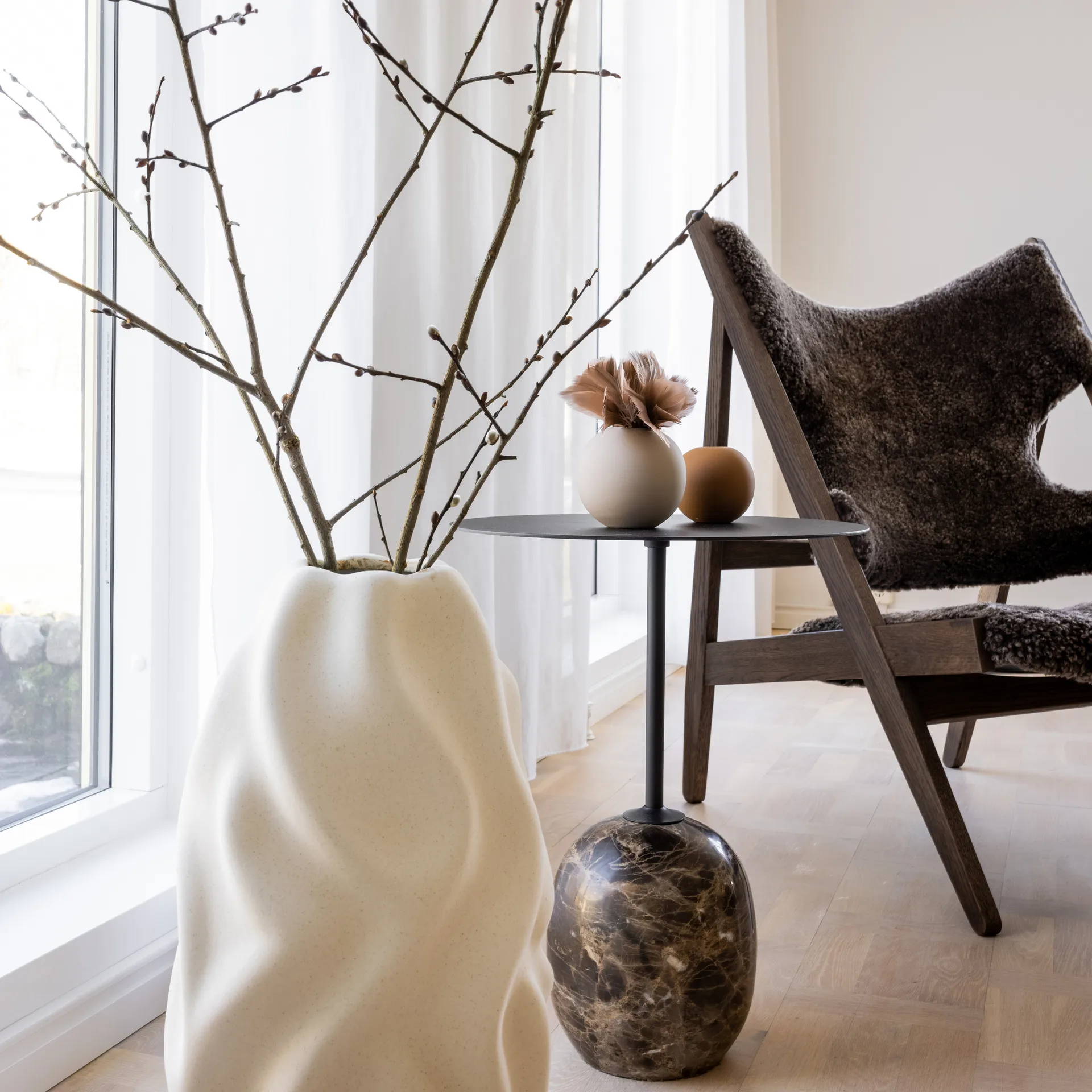 Drift 花瓶 55 cm, Vanilla Cooee Design | クーイーデザイン