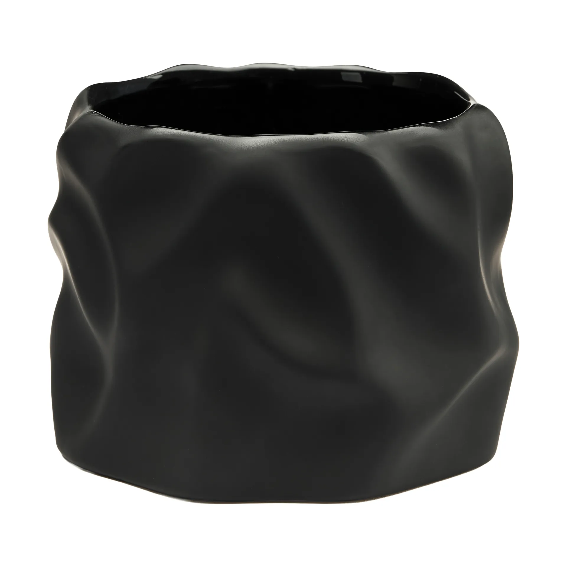 Drift desert 鉢カバー, Black, small Ø15 cm Cooee Design | クーイーデザイン