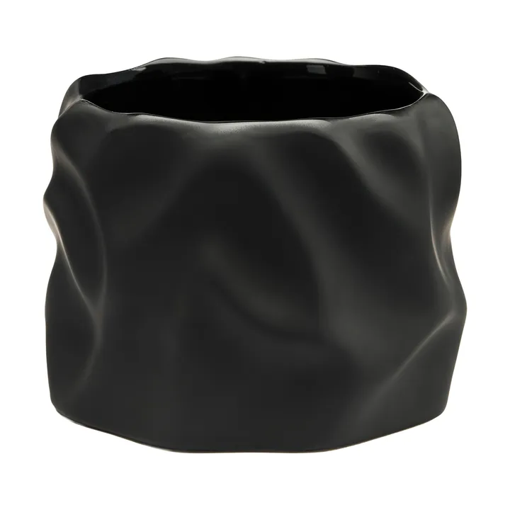 Drift desert 鉢カバー - Black, small Ø15 cm - Cooee Design | クーイーデザイン
