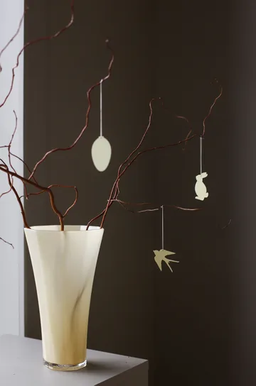 Easter Deco バード イースターデコレーション 4パック - Light yellow - Cooee Design | クーイーデザイン